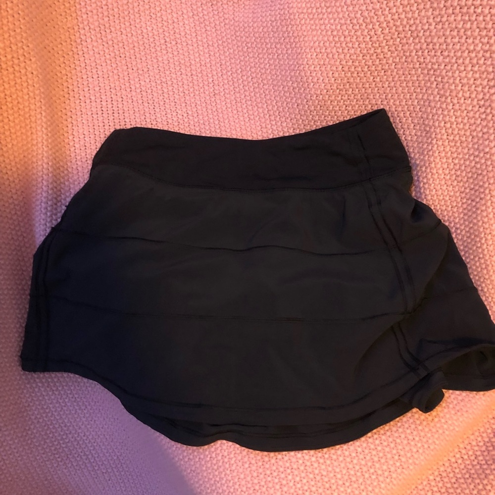 lulu lemon skirt black